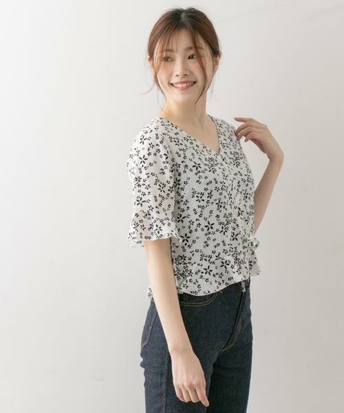 URBAN RESEARCH ITEMS / アーバンリサーチ アイテムズ シャツ・ブラウス | 花柄ブラウス∴ | 詳細7