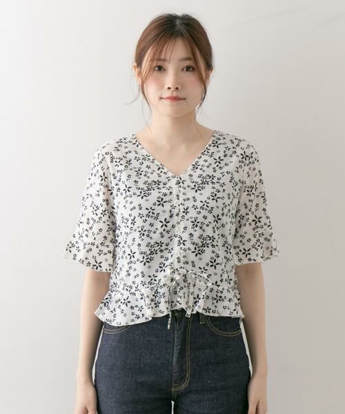 URBAN RESEARCH ITEMS / アーバンリサーチ アイテムズ シャツ・ブラウス | 花柄ブラウス∴ | 詳細10