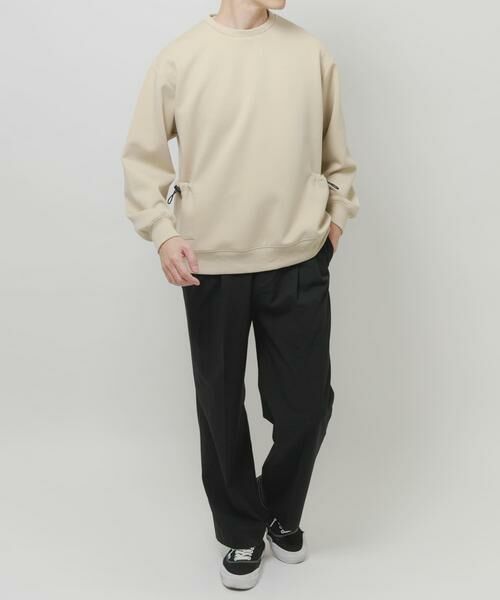 URBAN RESEARCH ITEMS / アーバンリサーチ アイテムズ スウェット | サイドストレージダンボールプルオーバー | 詳細20