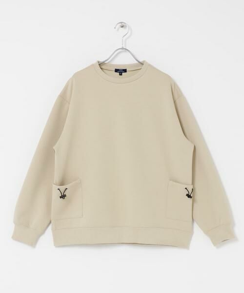 URBAN RESEARCH ITEMS / アーバンリサーチ アイテムズ スウェット | サイドストレージダンボールプルオーバー | 詳細21