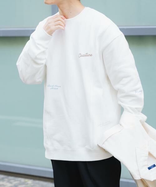 URBAN RESEARCH ITEMS / アーバンリサーチ アイテムズ スウェット | ランダムプリント スウェットプルオーバー | 詳細1