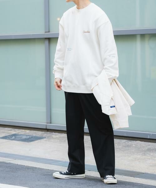 URBAN RESEARCH ITEMS / アーバンリサーチ アイテムズ スウェット | ランダムプリント スウェットプルオーバー | 詳細5