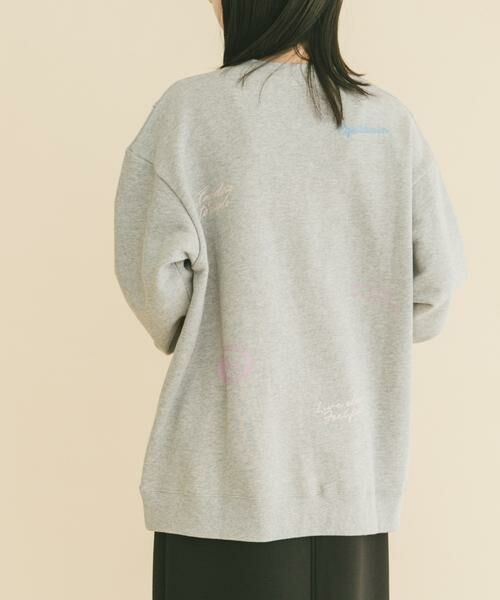 URBAN RESEARCH ITEMS / アーバンリサーチ アイテムズ スウェット | ランダムプリント スウェットプルオーバー | 詳細16