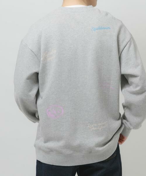 URBAN RESEARCH ITEMS / アーバンリサーチ アイテムズ スウェット | ランダムプリント スウェットプルオーバー | 詳細22