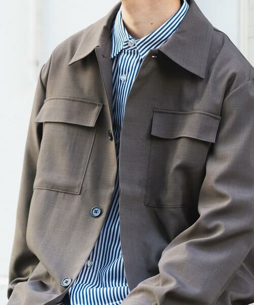 URBAN RESEARCH ITEMS / アーバンリサーチ アイテムズ その他アウター | 2way ストレッチ比翼ジャケット | 詳細2