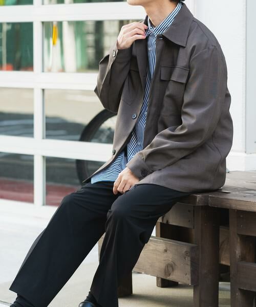 URBAN RESEARCH ITEMS / アーバンリサーチ アイテムズ その他アウター | 2way ストレッチ比翼ジャケット | 詳細4