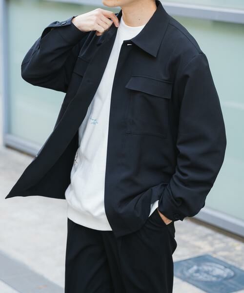 URBAN RESEARCH ITEMS / アーバンリサーチ アイテムズ その他アウター | 2way ストレッチ比翼ジャケット | 詳細9