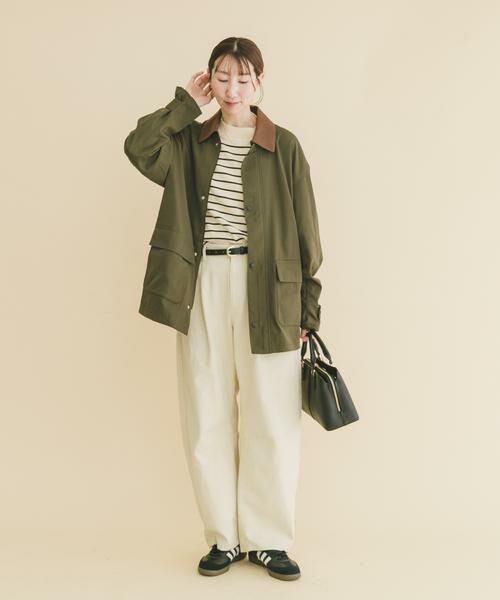 URBAN RESEARCH ITEMS / アーバンリサーチ アイテムズ その他アウター | 襟配色 ハンティングジャケット | 詳細10