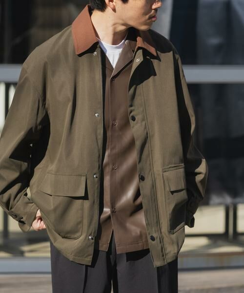 URBAN RESEARCH ITEMS / アーバンリサーチ アイテムズ その他アウター | 襟配色 ハンティングジャケット | 詳細2