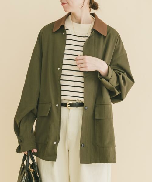 URBAN RESEARCH ITEMS / アーバンリサーチ アイテムズ その他アウター | 襟配色 ハンティングジャケット | 詳細6