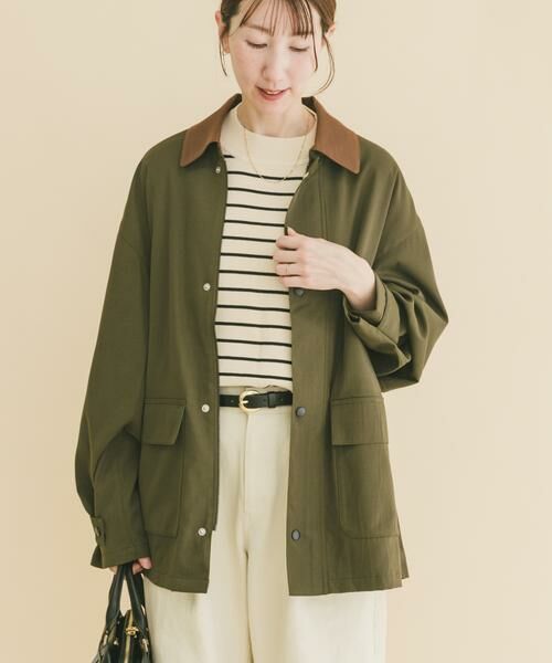 URBAN RESEARCH ITEMS / アーバンリサーチ アイテムズ その他アウター | 襟配色 ハンティングジャケット | 詳細7