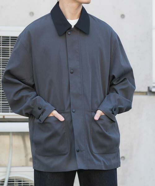 URBAN RESEARCH ITEMS / アーバンリサーチ アイテムズ その他アウター | 襟配色 ハンティングジャケット | 詳細14