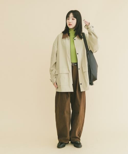 URBAN RESEARCH ITEMS / アーバンリサーチ アイテムズ その他アウター | 襟配色 ハンティングジャケット | 詳細24