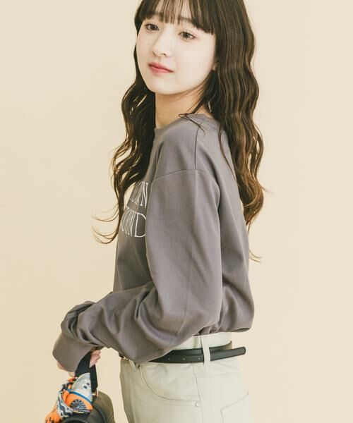 URBAN RESEARCH ITEMS / アーバンリサーチ アイテムズ Tシャツ | ロゴプリントロンTシャツ | 詳細7