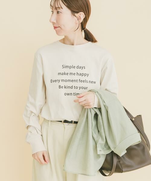 URBAN RESEARCH ITEMS / アーバンリサーチ アイテムズ Tシャツ | ロゴプリントロンTシャツ | 詳細19