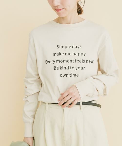 URBAN RESEARCH ITEMS / アーバンリサーチ アイテムズ Tシャツ | ロゴプリントロンTシャツ | 詳細20