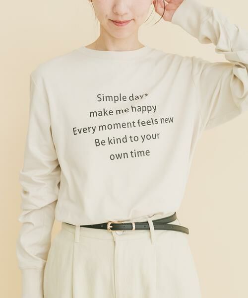 URBAN RESEARCH ITEMS / アーバンリサーチ アイテムズ Tシャツ | ロゴプリントロンTシャツ | 詳細21