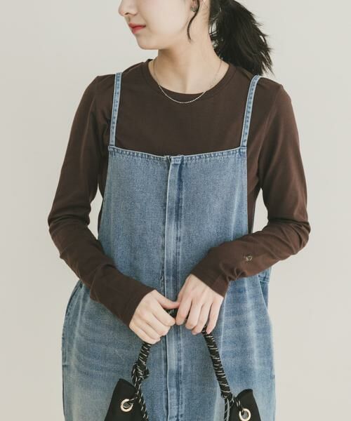 URBAN RESEARCH ITEMS / アーバンリサーチ アイテムズ Tシャツ | ワンポイント刺シュウロンTシャツ | 詳細2