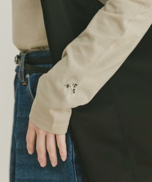 URBAN RESEARCH ITEMS / アーバンリサーチ アイテムズ Tシャツ | ワンポイント刺シュウロンTシャツ | 詳細22