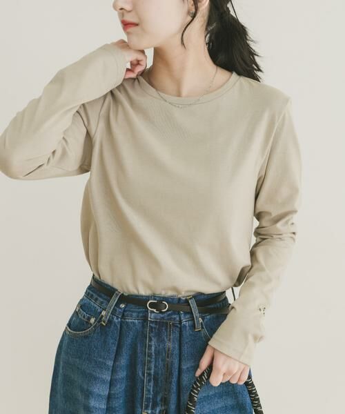 URBAN RESEARCH ITEMS / アーバンリサーチ アイテムズ Tシャツ | ワンポイント刺シュウロンTシャツ | 詳細23