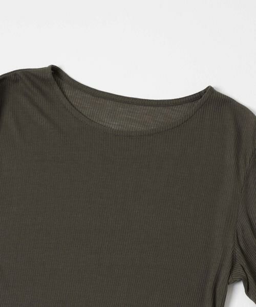 URBAN RESEARCH ITEMS / アーバンリサーチ アイテムズ Tシャツ | シアーリブロングTシャツ | 詳細15