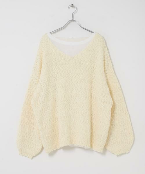 URBAN RESEARCH ITEMS / アーバンリサーチ アイテムズ ニット・セーター | インナーセットＶネックニット | 詳細7