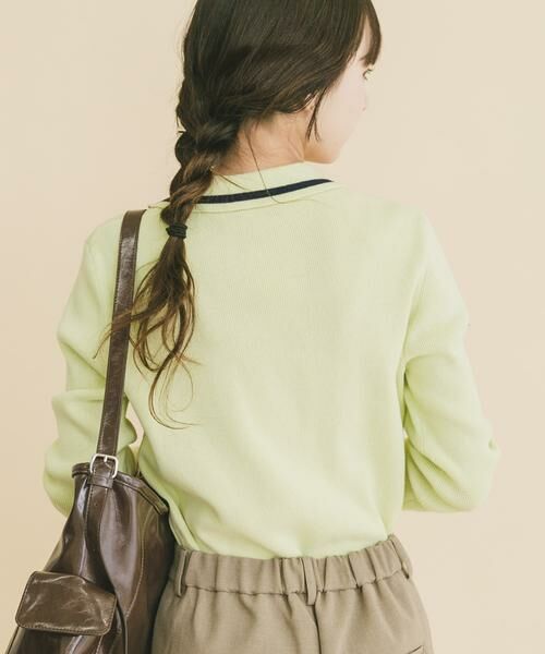 URBAN RESEARCH ITEMS / アーバンリサーチ アイテムズ ニット・セーター | 配色ポロニット | 詳細1