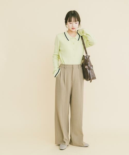 URBAN RESEARCH ITEMS / アーバンリサーチ アイテムズ ニット・セーター | 配色ポロニット | 詳細5