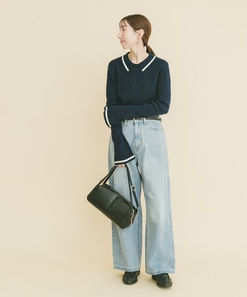 URBAN RESEARCH ITEMS / アーバンリサーチ アイテムズ ニット・セーター | 配色ポロニット | 詳細11