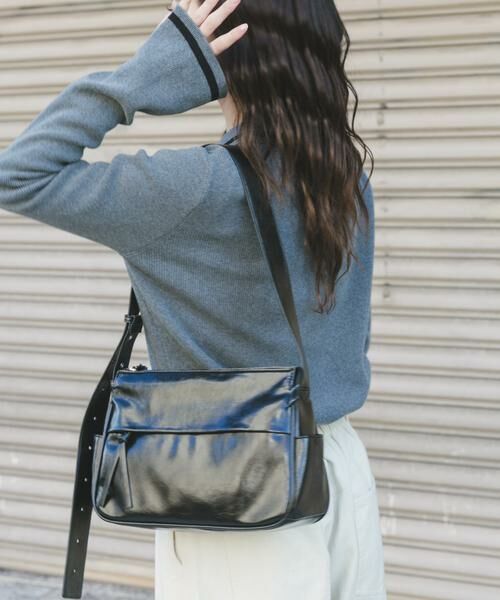 URBAN RESEARCH ITEMS / アーバンリサーチ アイテムズ ニット・セーター | 配色ポロニット | 詳細15