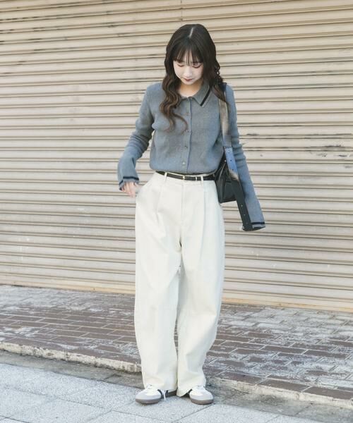 URBAN RESEARCH ITEMS / アーバンリサーチ アイテムズ ニット・セーター | 配色ポロニット | 詳細17