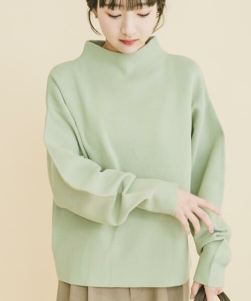 URBAN RESEARCH ITEMS / アーバンリサーチ アイテムズ ニット・セーター | ボトルネックニットプルオーバー | 詳細3
