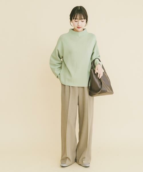 URBAN RESEARCH ITEMS / アーバンリサーチ アイテムズ ニット・セーター | ボトルネックニットプルオーバー | 詳細4