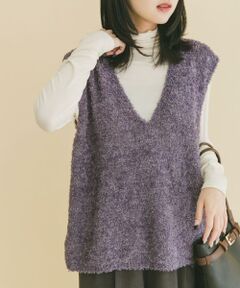 URBAN RESEARCH ITEMS / アーバンリサーチ アイテムズ ニット・セーター | リボンヤーンベスト