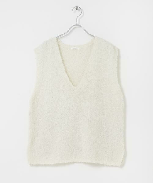 URBAN RESEARCH ITEMS / アーバンリサーチ アイテムズ ニット・セーター | リボンヤーンベスト | 詳細5