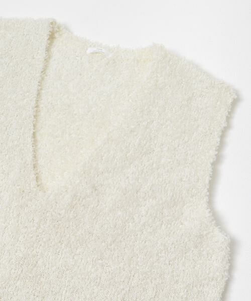 URBAN RESEARCH ITEMS / アーバンリサーチ アイテムズ ニット・セーター | リボンヤーンベスト | 詳細6