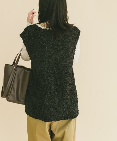 URBAN RESEARCH ITEMS / アーバンリサーチ アイテムズ ニット・セーター | リボンヤーンベスト | 詳細8