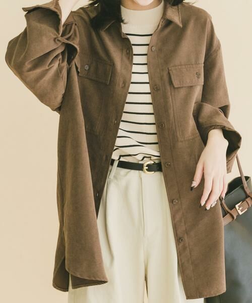 URBAN RESEARCH ITEMS / アーバンリサーチ アイテムズ シャツ・ブラウス | ピーチスキンシャツ | 詳細1