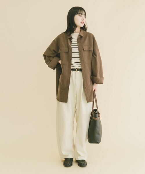 URBAN RESEARCH ITEMS / アーバンリサーチ アイテムズ シャツ・ブラウス | ピーチスキンシャツ | 詳細3