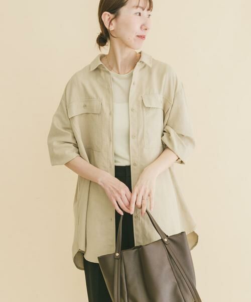 URBAN RESEARCH ITEMS / アーバンリサーチ アイテムズ シャツ・ブラウス | ピーチスキンシャツ | 詳細19