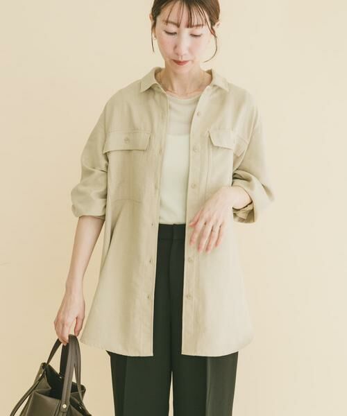 URBAN RESEARCH ITEMS / アーバンリサーチ アイテムズ シャツ・ブラウス | ピーチスキンシャツ | 詳細20