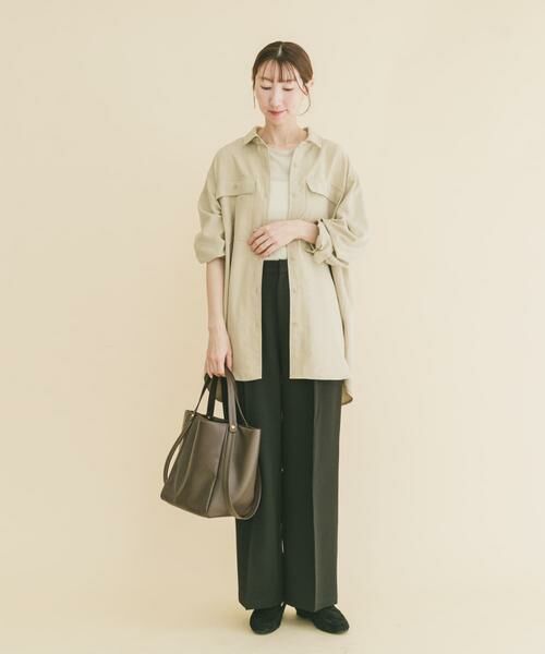 URBAN RESEARCH ITEMS / アーバンリサーチ アイテムズ シャツ・ブラウス | ピーチスキンシャツ | 詳細24