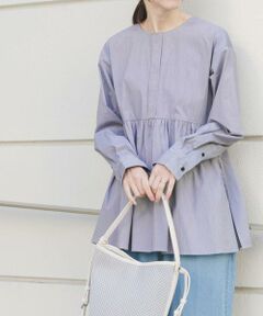 URBAN RESEARCH ITEMS / アーバンリサーチ アイテムズ シャツ・ブラウス | ギャザーペプラムブラウス