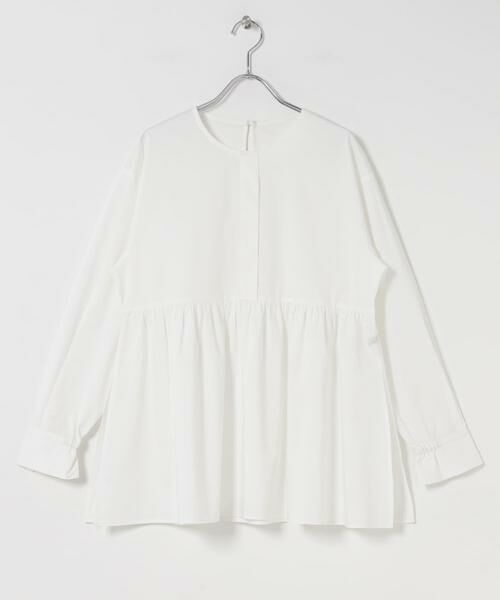 URBAN RESEARCH ITEMS / アーバンリサーチ アイテムズ シャツ・ブラウス | ギャザーペプラムブラウス | 詳細8