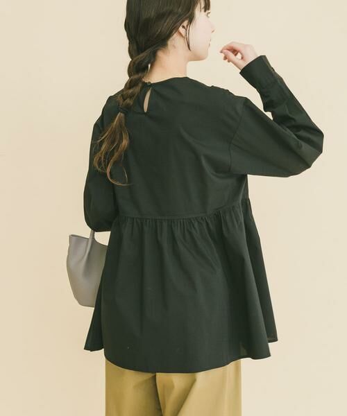 URBAN RESEARCH ITEMS / アーバンリサーチ アイテムズ シャツ・ブラウス | ギャザーペプラムブラウス | 詳細11