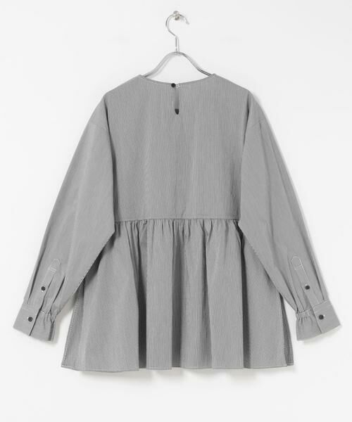 URBAN RESEARCH ITEMS / アーバンリサーチ アイテムズ シャツ・ブラウス | ギャザーペプラムブラウス | 詳細27