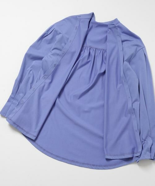 URBAN RESEARCH ITEMS / アーバンリサーチ アイテムズ シャツ・ブラウス | バンドカラーソデタックカットソー | 詳細11