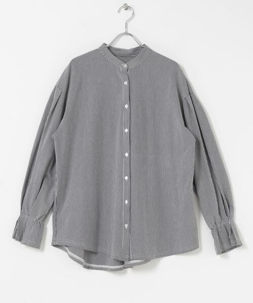 URBAN RESEARCH ITEMS / アーバンリサーチ アイテムズ シャツ・ブラウス | バンドカラーソデタックカットソー | 詳細24