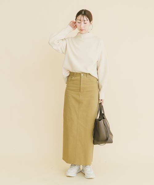 URBAN RESEARCH ITEMS / アーバンリサーチ アイテムズ スカート | ストレッチチノスカート | 詳細3