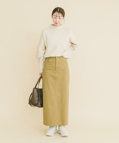 URBAN RESEARCH ITEMS / アーバンリサーチ アイテムズ スカート | ストレッチチノスカート | 詳細4